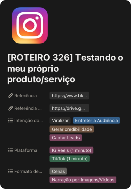 roteiro 326
